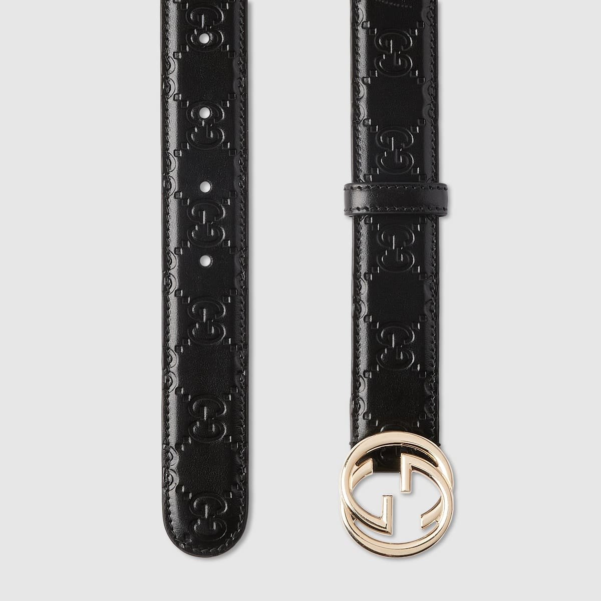 Gvc*1 Belt with Interlocking G buckle