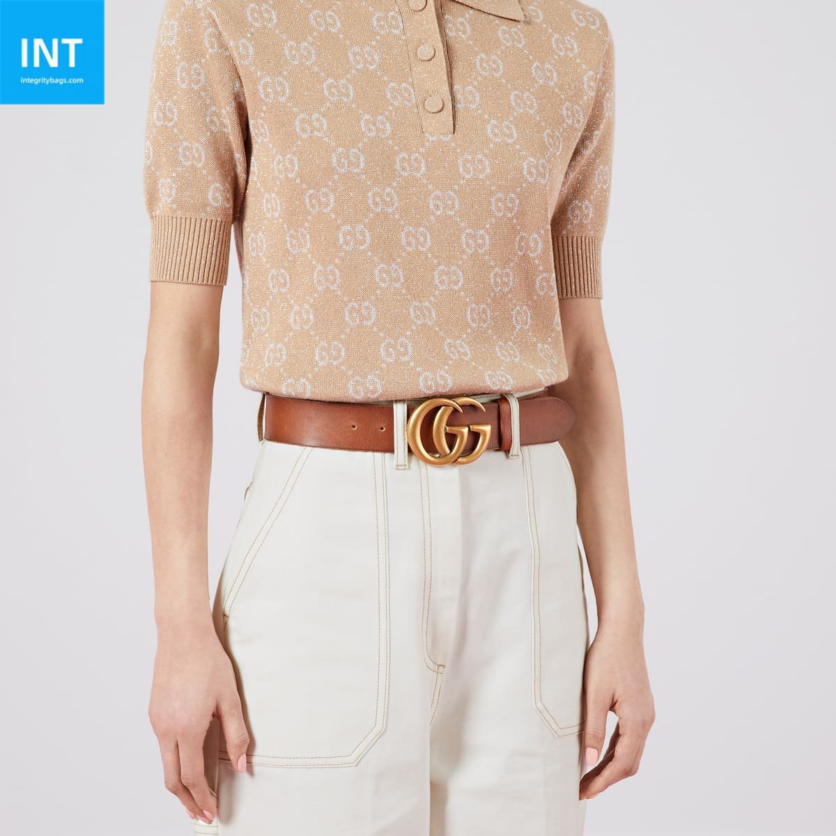 Gvc*1 GG Marmont wide belt