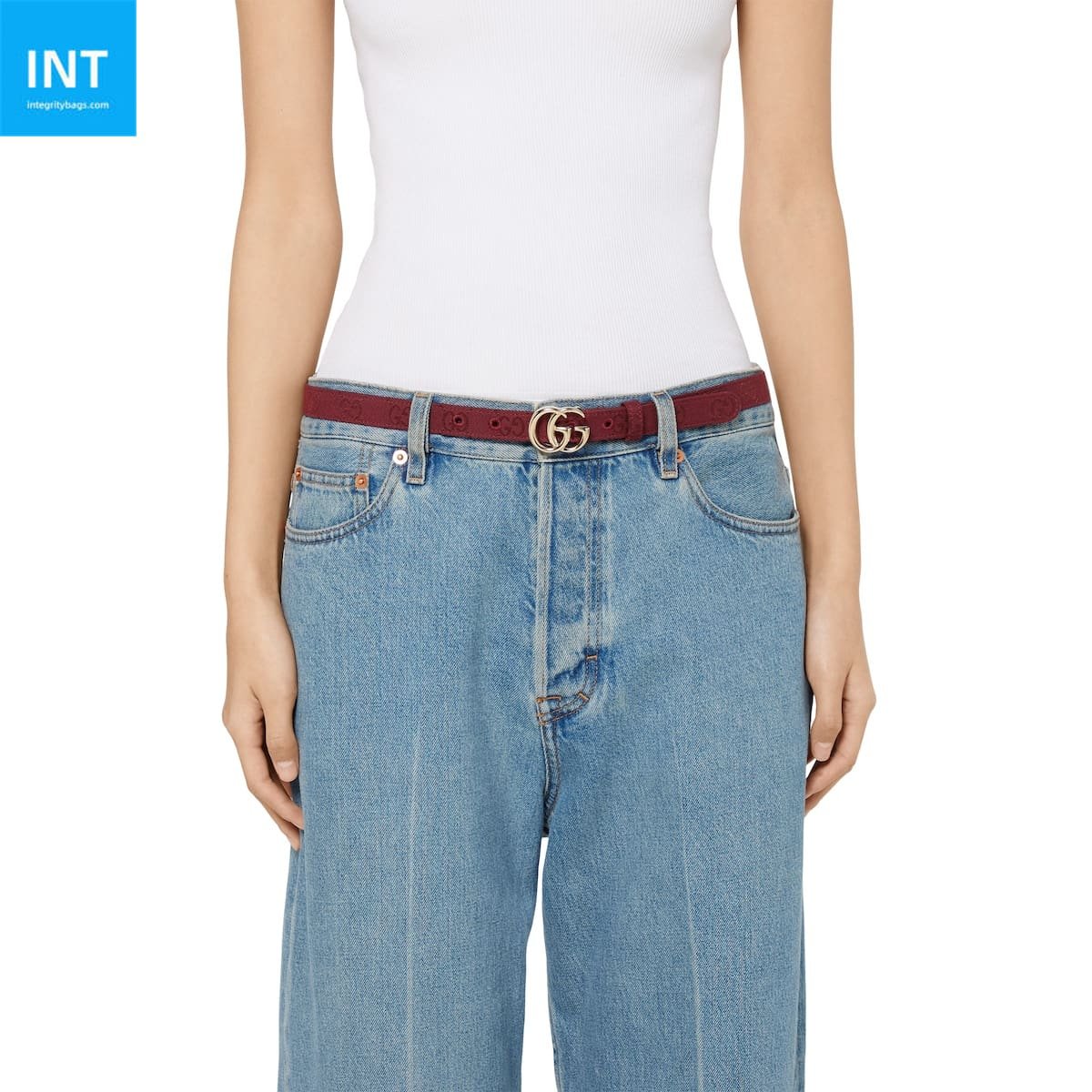 Gvc*1 GG Marmont thin belt