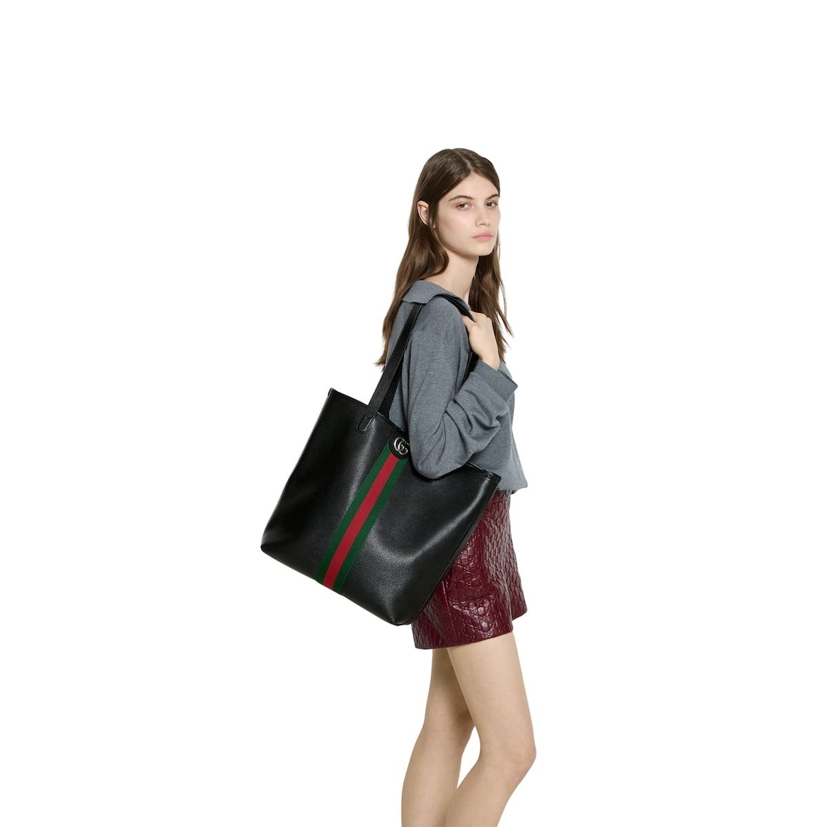 Gvc*1 Ophidia medium tote bag