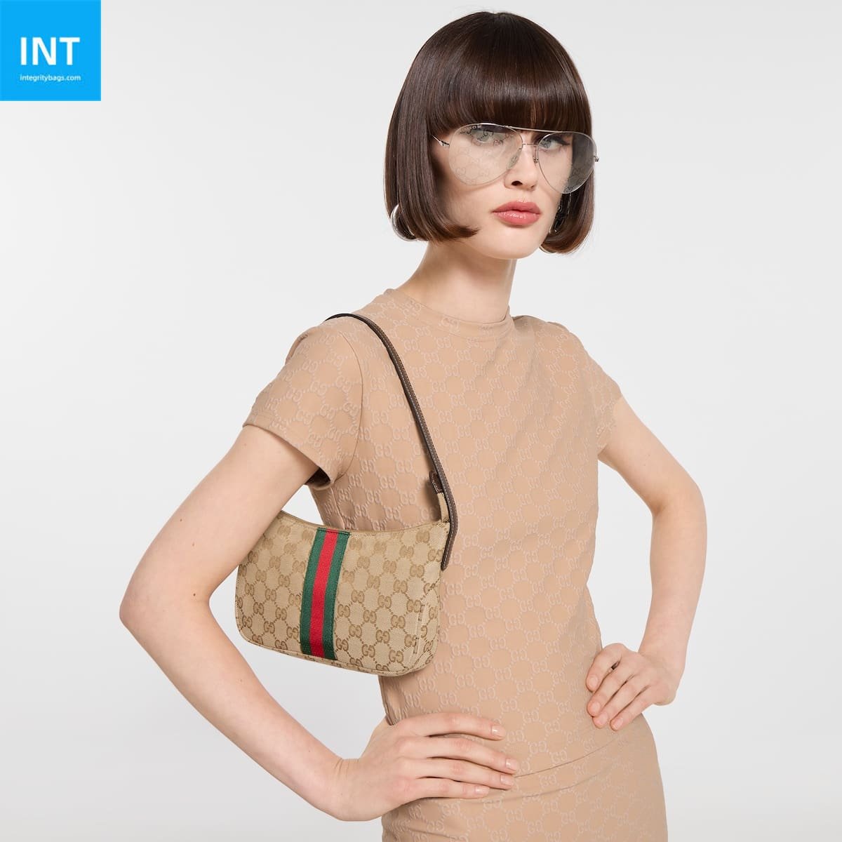 Gvc*1 Lunetta small crossbody bag