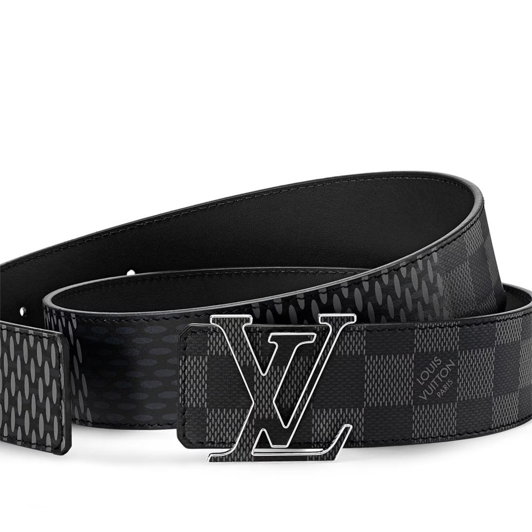 L0vis Vvtt0n M0340T LV Initiales 40mm Reversible Belt