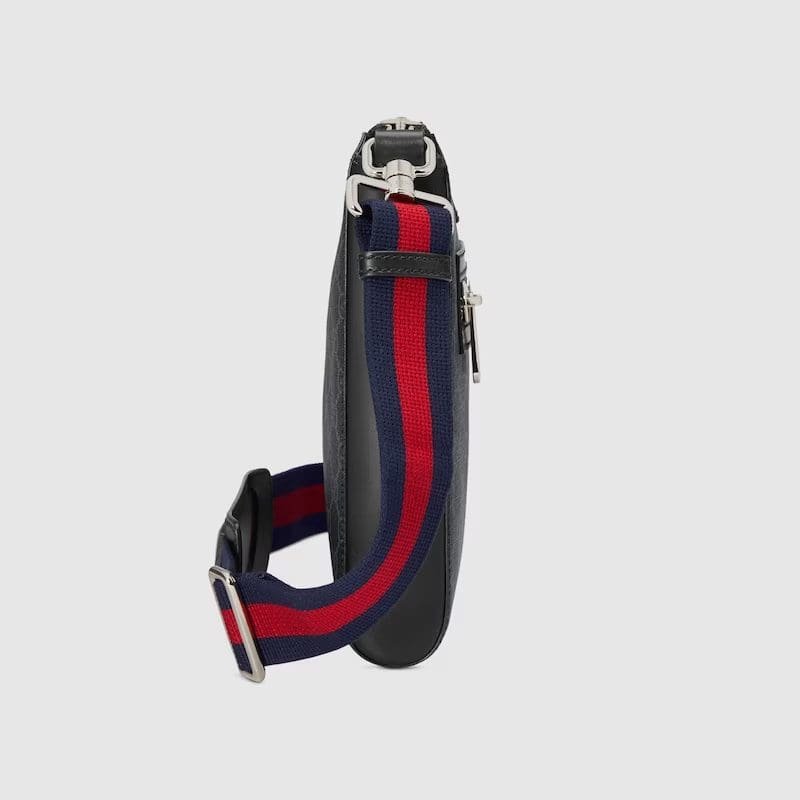 Gvc*1 BLACK SMALL MESSENGER BAG