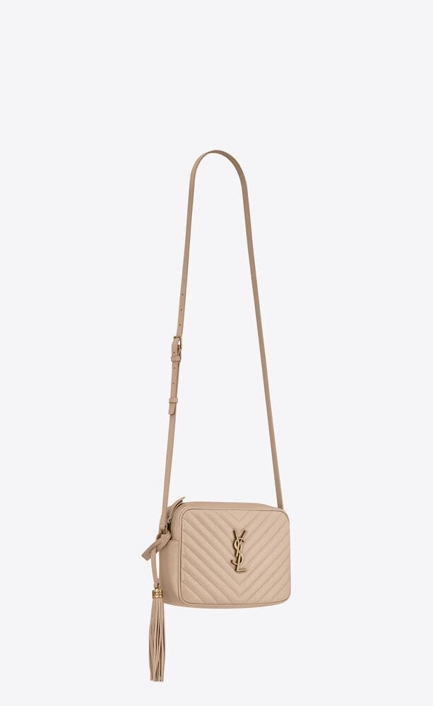 Sa1nt Lau*nt LOU quilted leather camera bag