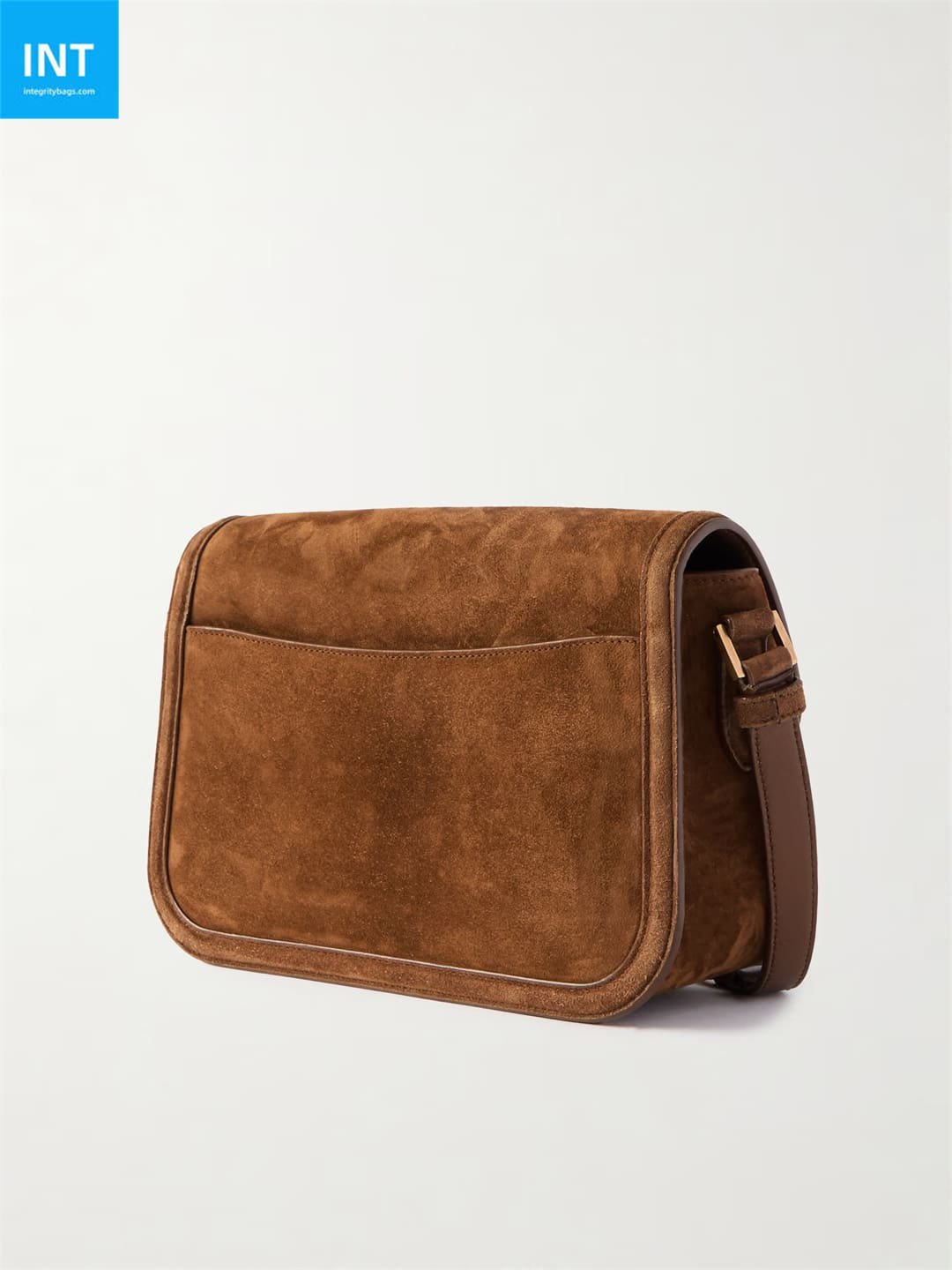 Sa1nt Lau*nt Solferino medium suede shoulder bag