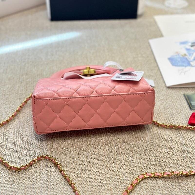 Ch**el MINI SHOPPING BAG PINK