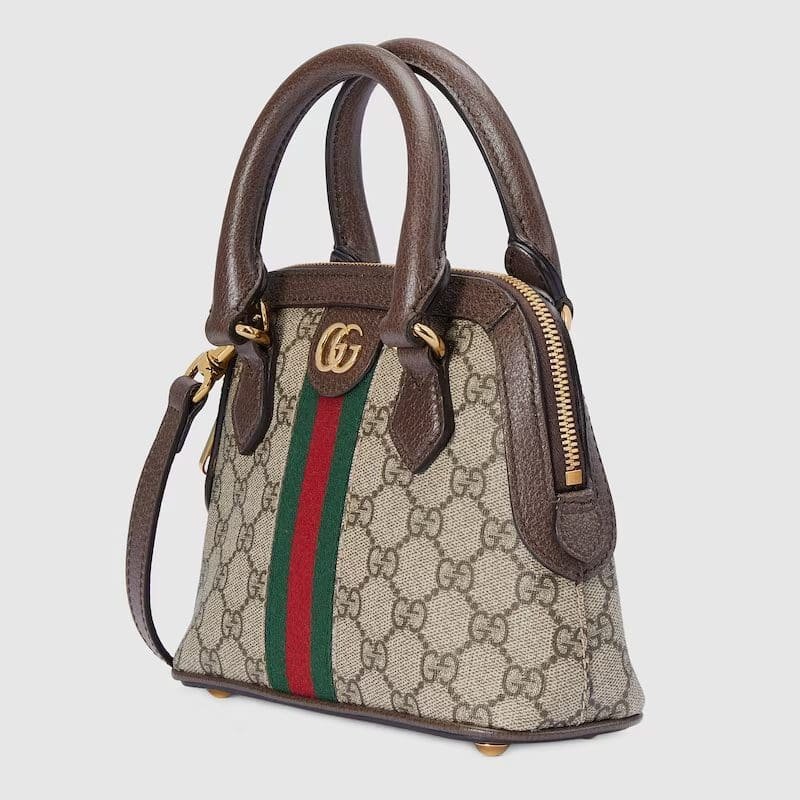 Gvc*1 OPHIDIA GG MINI TOP HANDLE BAG