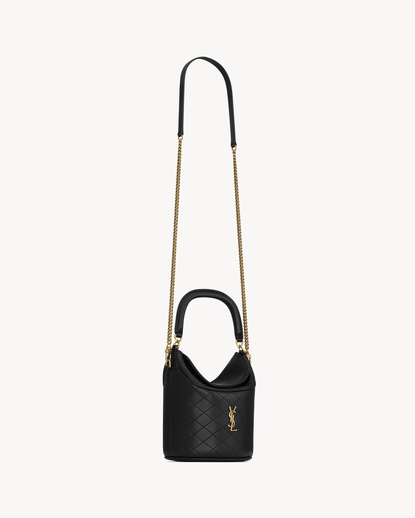 Sa1nt Lau*nt GABY bucket bag in lambskin