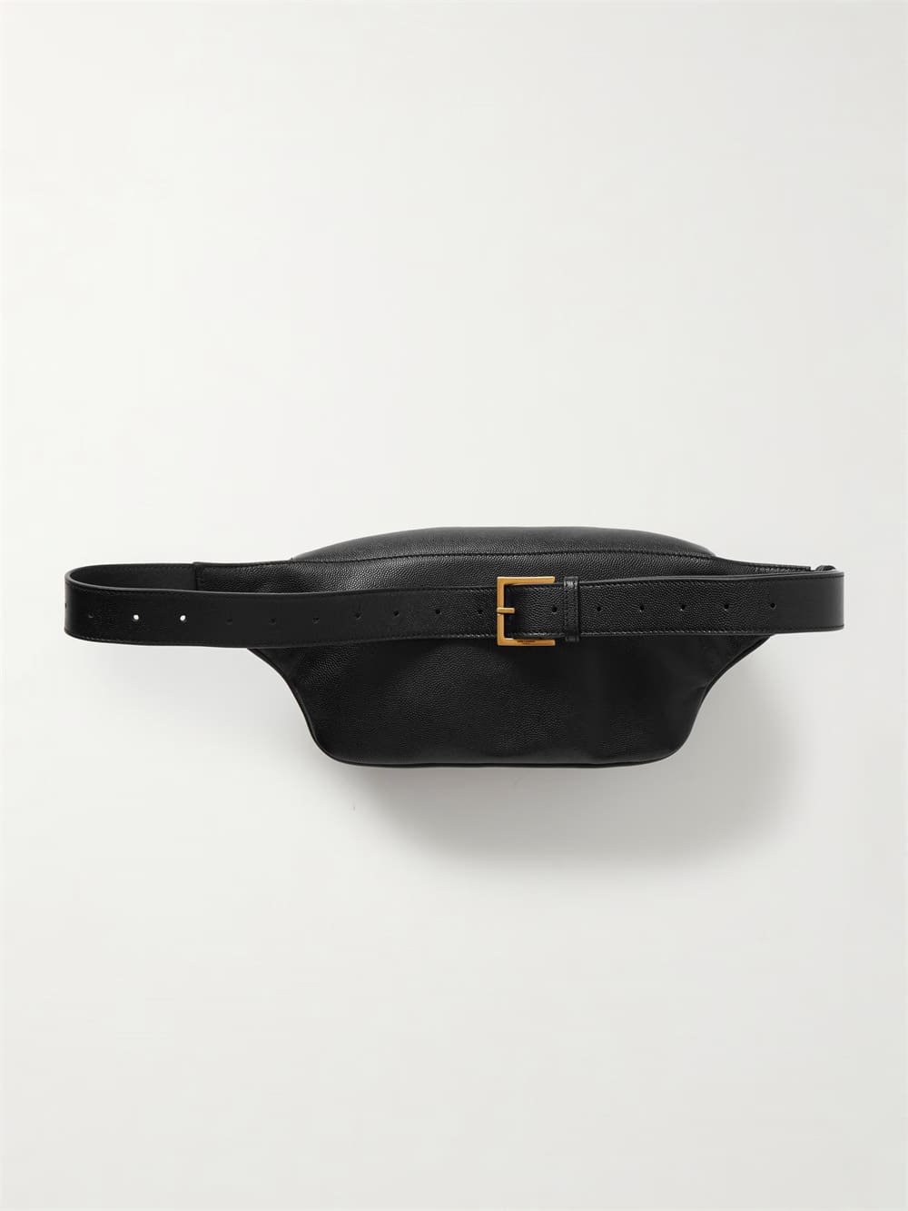 Sa1nt Lau*nt Cassandre textured-leather belt bag