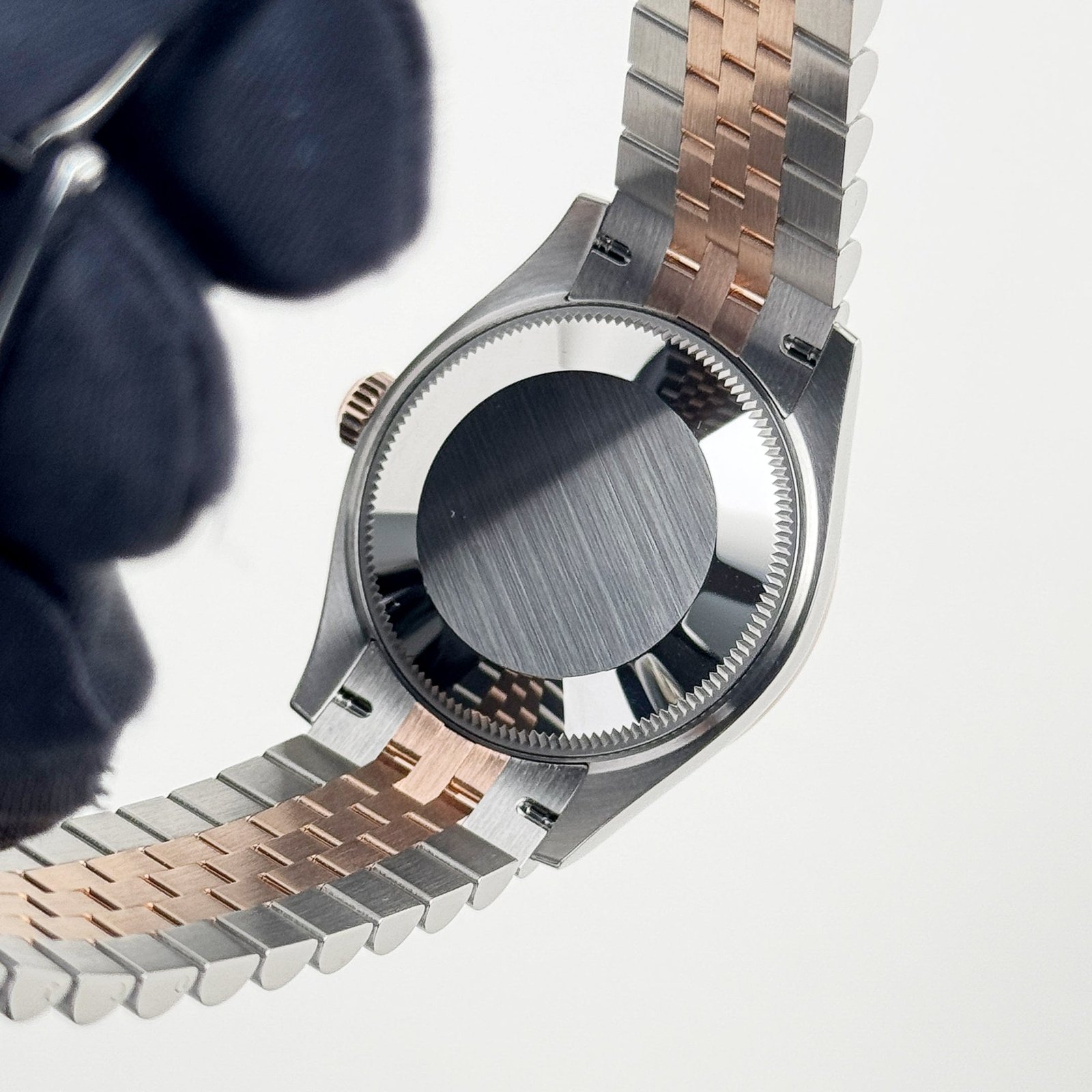 R01ex Datejust 31 278271 ‘Ladies’ Stainless Steel Rose Gold White Roman Numerals Dial (2025)