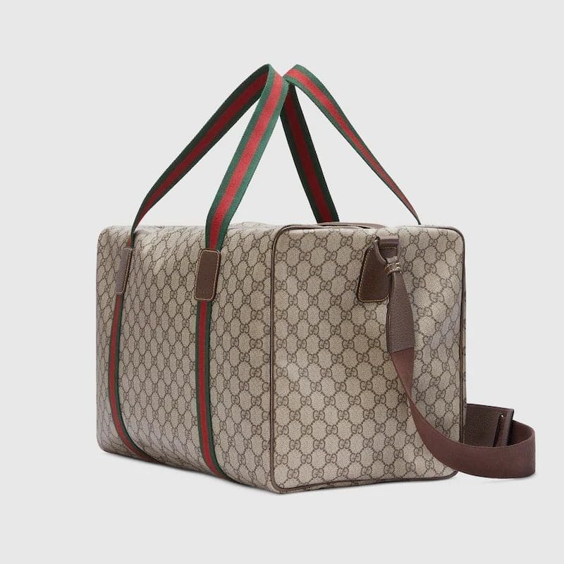 Gvc*1 MEDIUM DUFFLE BAG WITH WEB