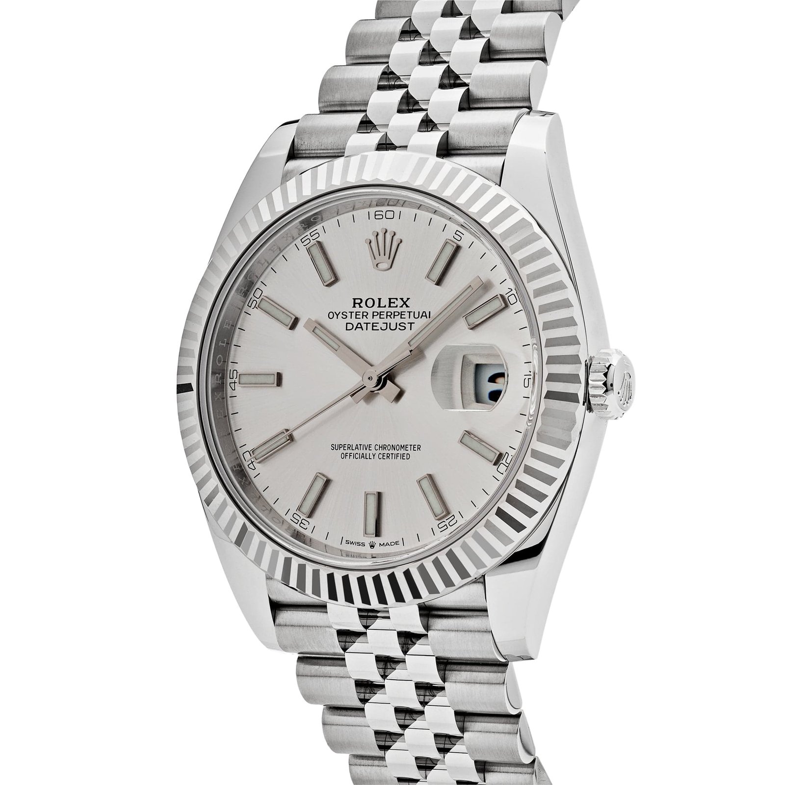 R01ex Datejust 41 126334 Stainless Steel Silver Dial Jubilee (2023)