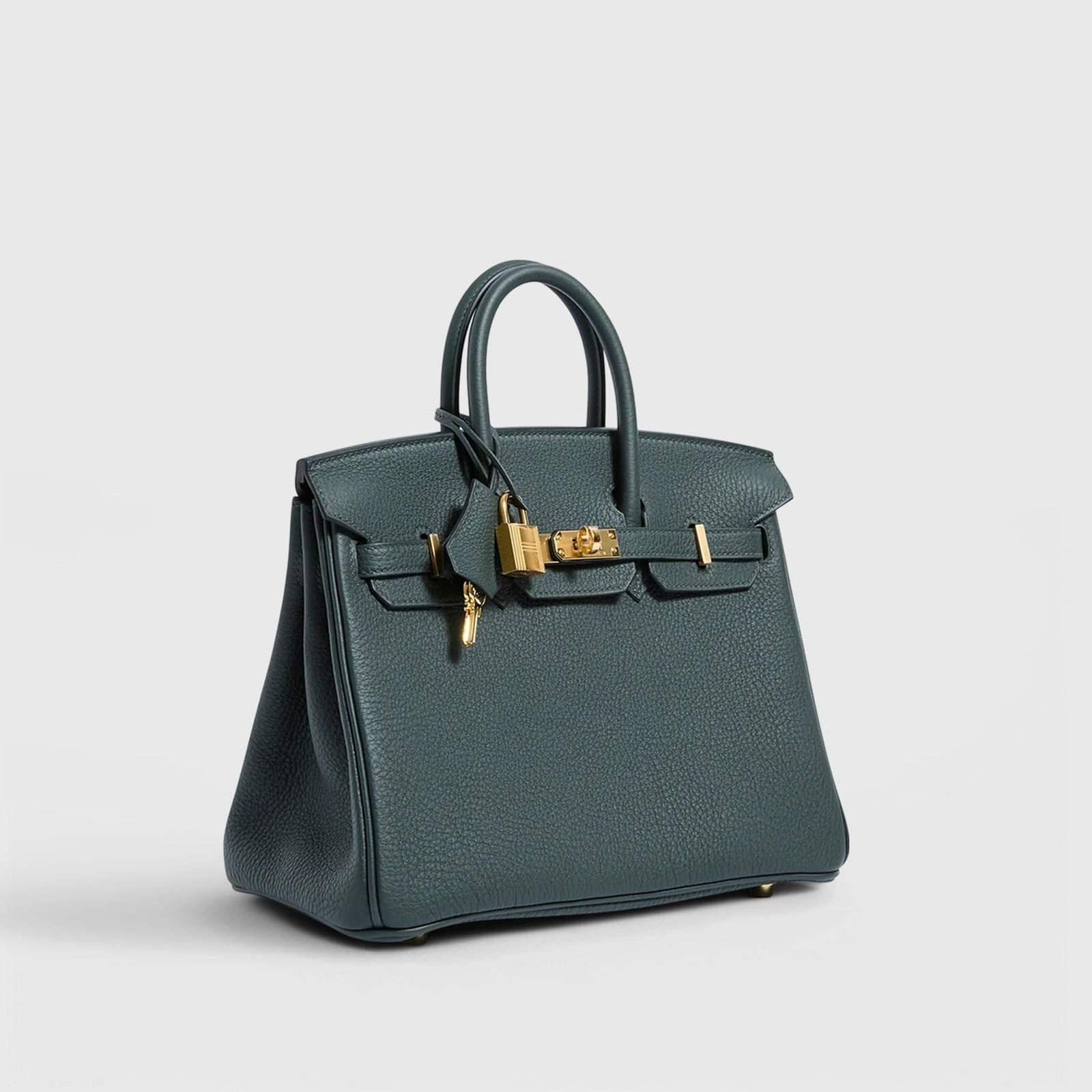 H**me5 Birkin 25 Togo Vert Fonce Gold Hardware