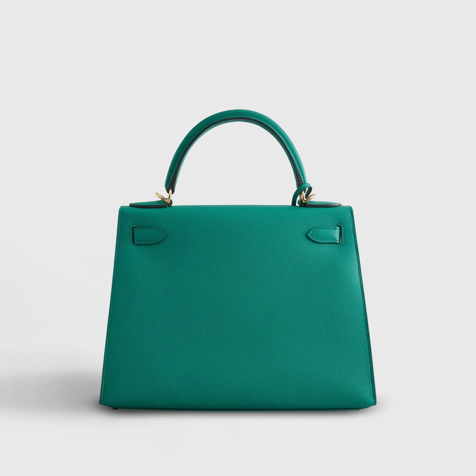 H**me5 Kelly 28 Epsom Vert Jade Sellier Gold Hardware