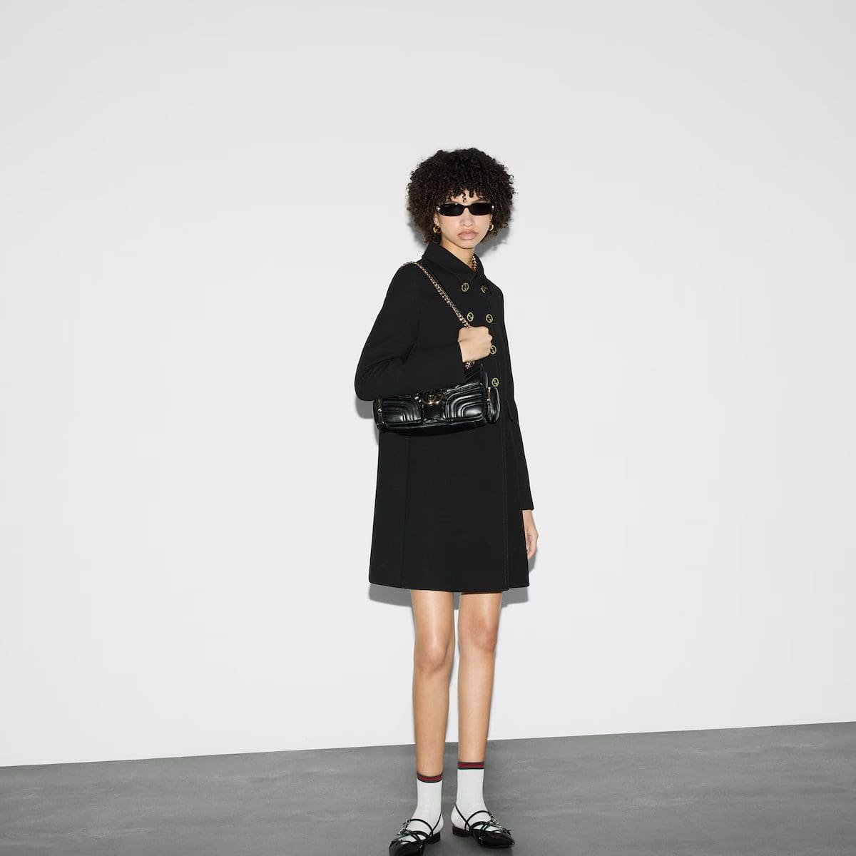 Gvc*1 Marmont small multi-pocket bag