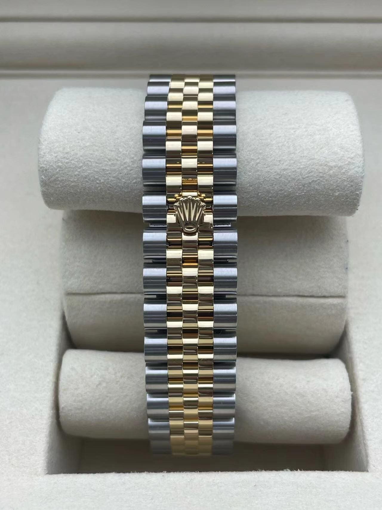 R01ex Datejust 31 278273 ‘Ladies’ Yellow Gold Stainless Steel Mother of Pearl D1am0nd Dial (2024)