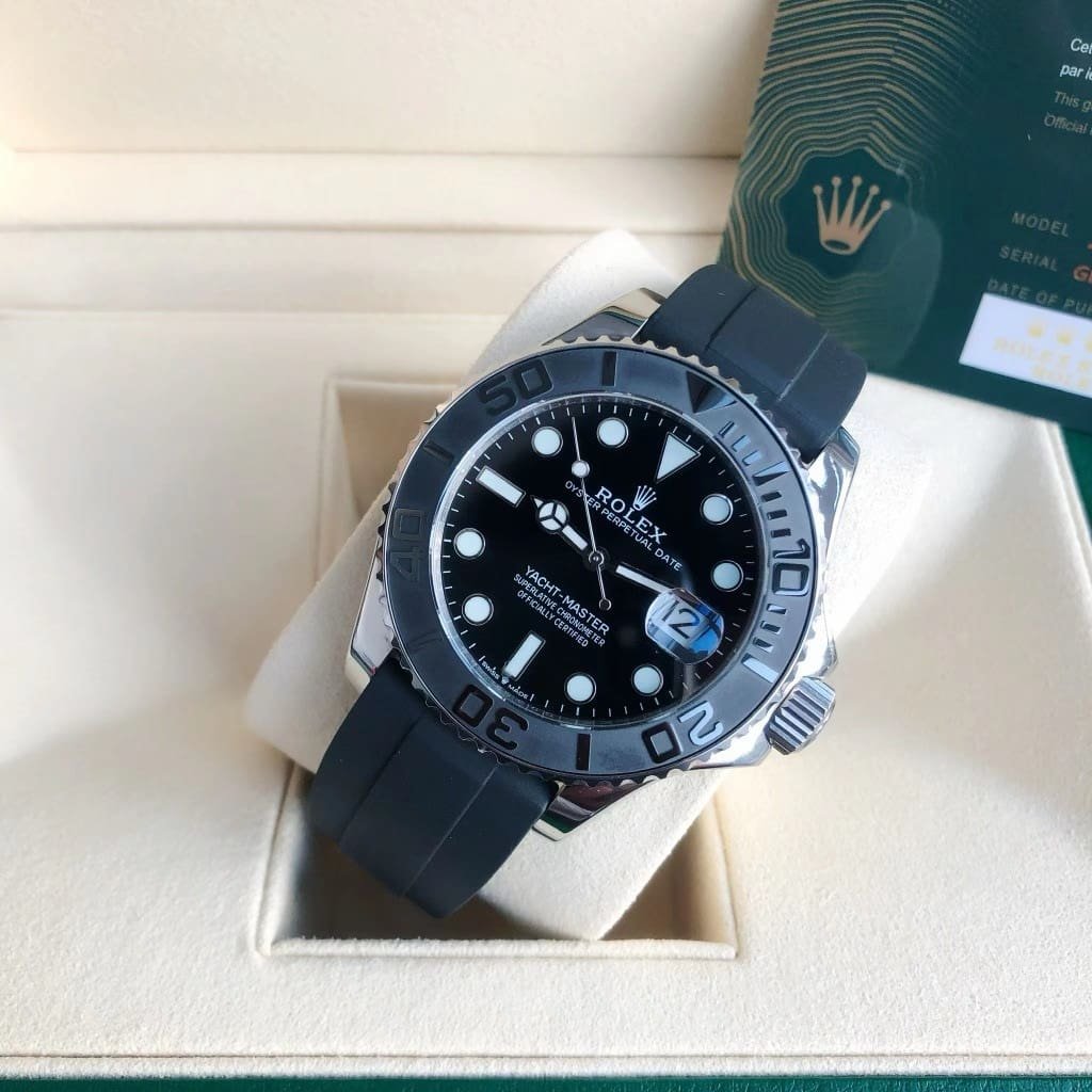 R01ex Yacht-Master 42 226659 ‘Falcon’s Eye’ Black Dial
