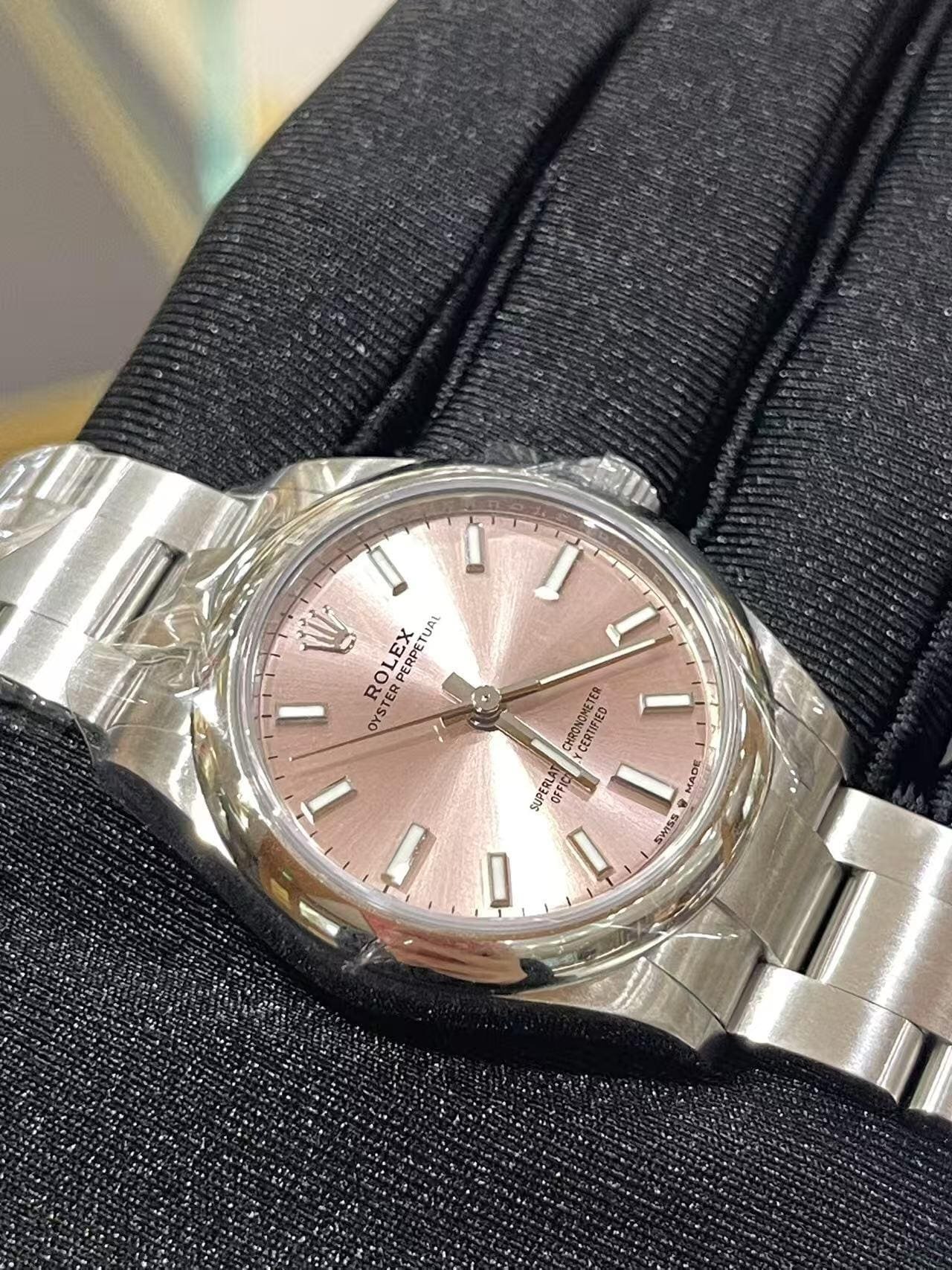 R01ex Lady-Datejust Pink Roman, Steel, 279160