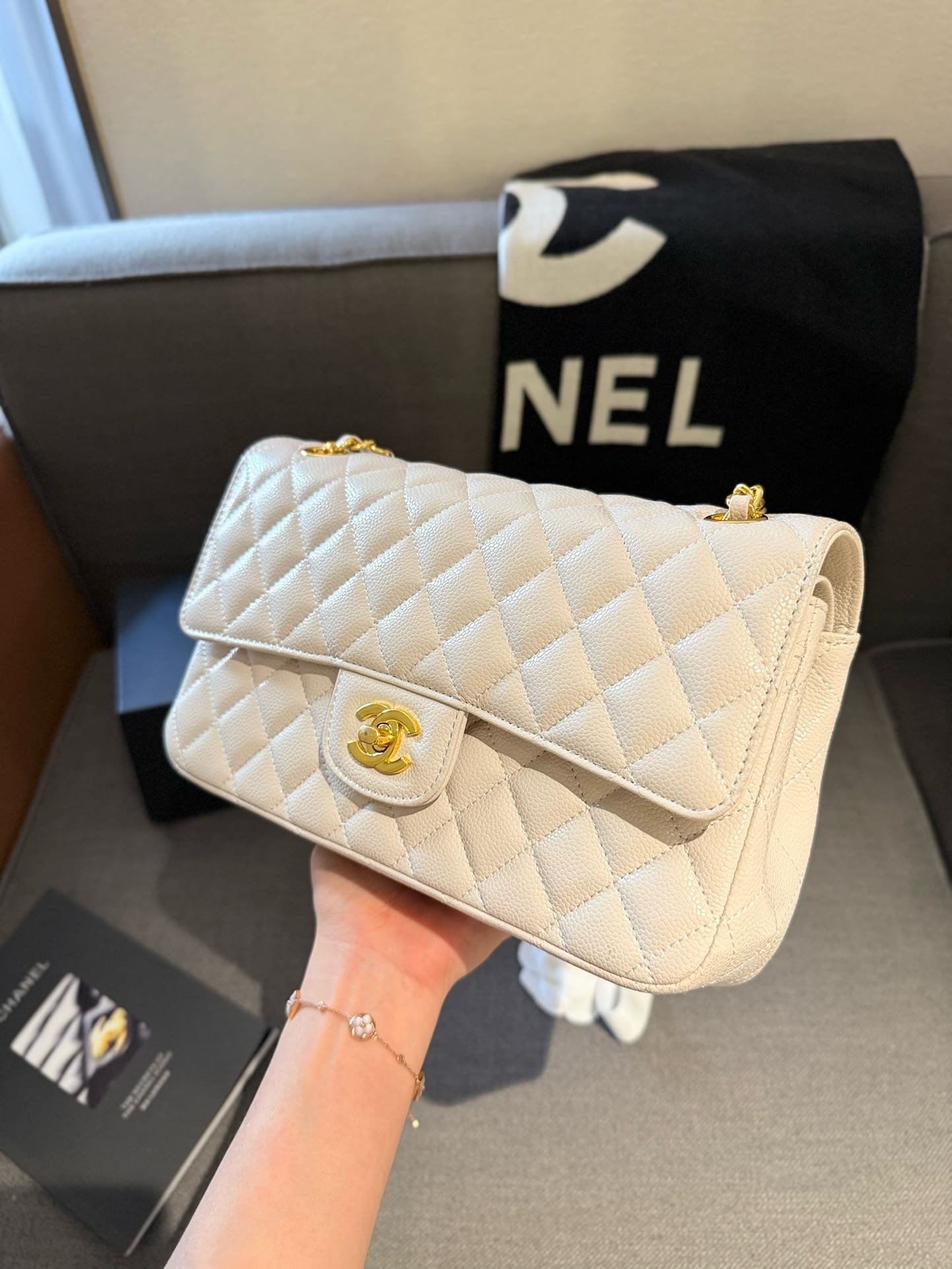 Ch**el CF Caviar Bag