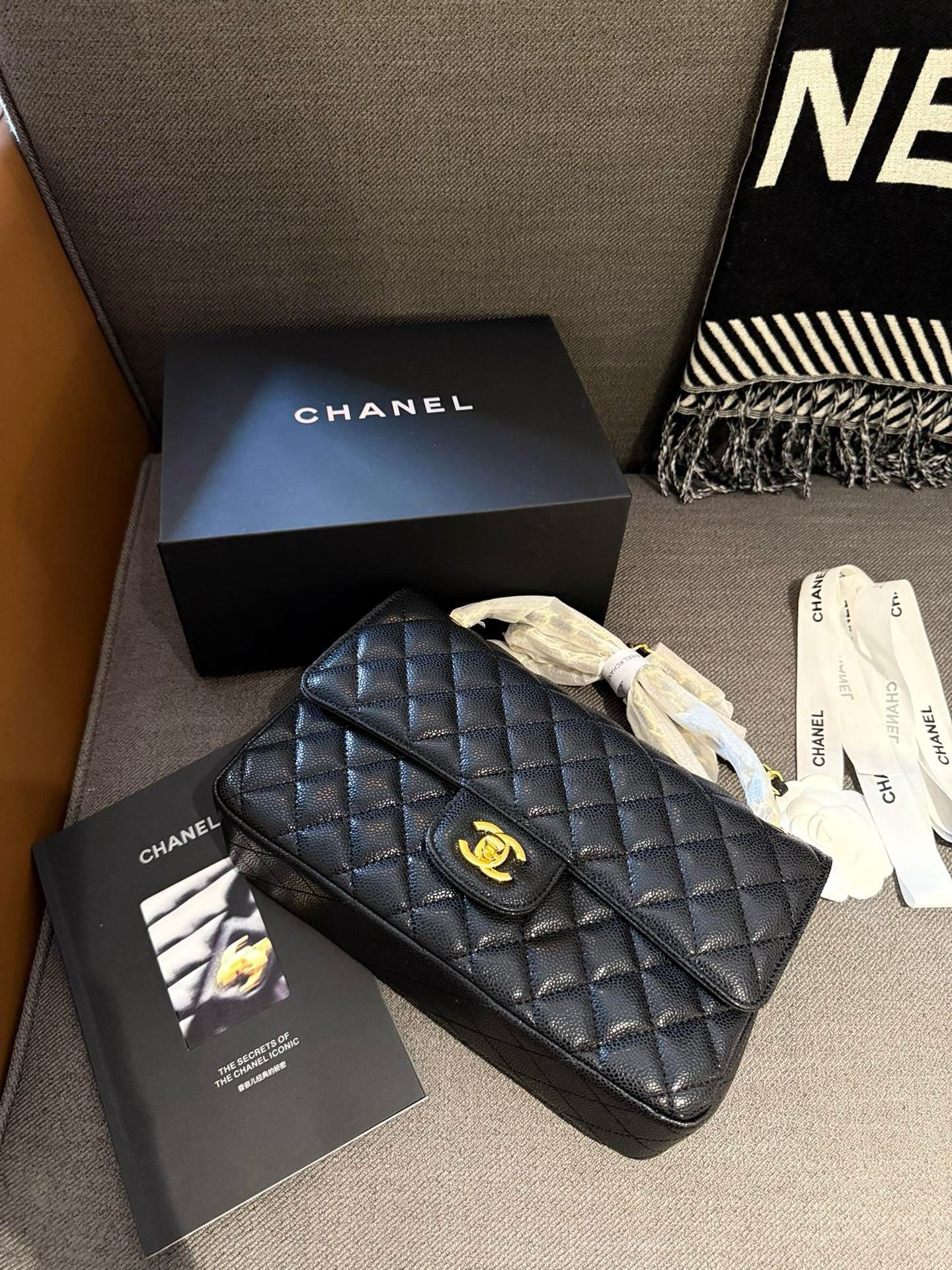 Ch**el CF Caviar Bag