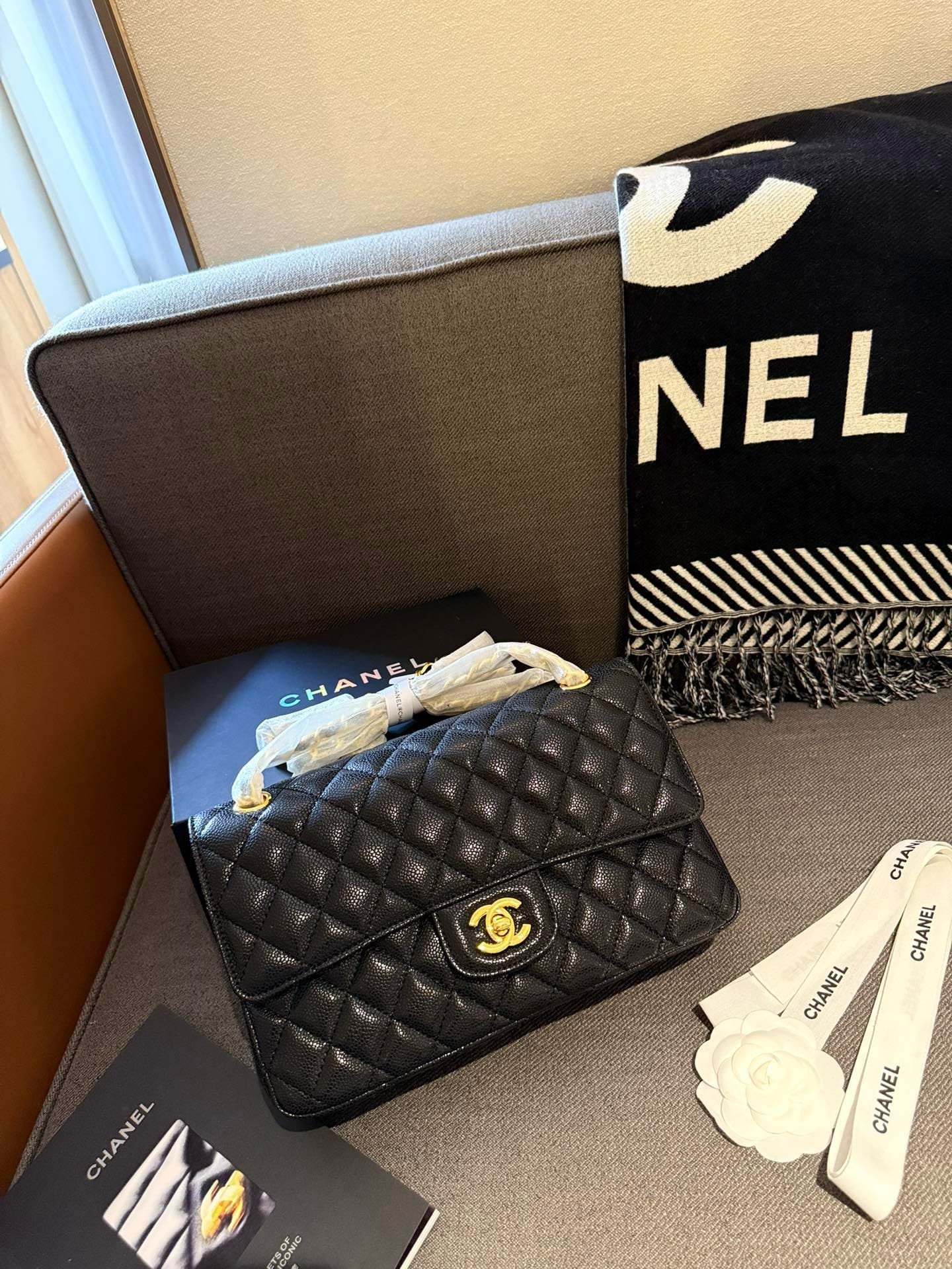 Ch**el CF Caviar Bag