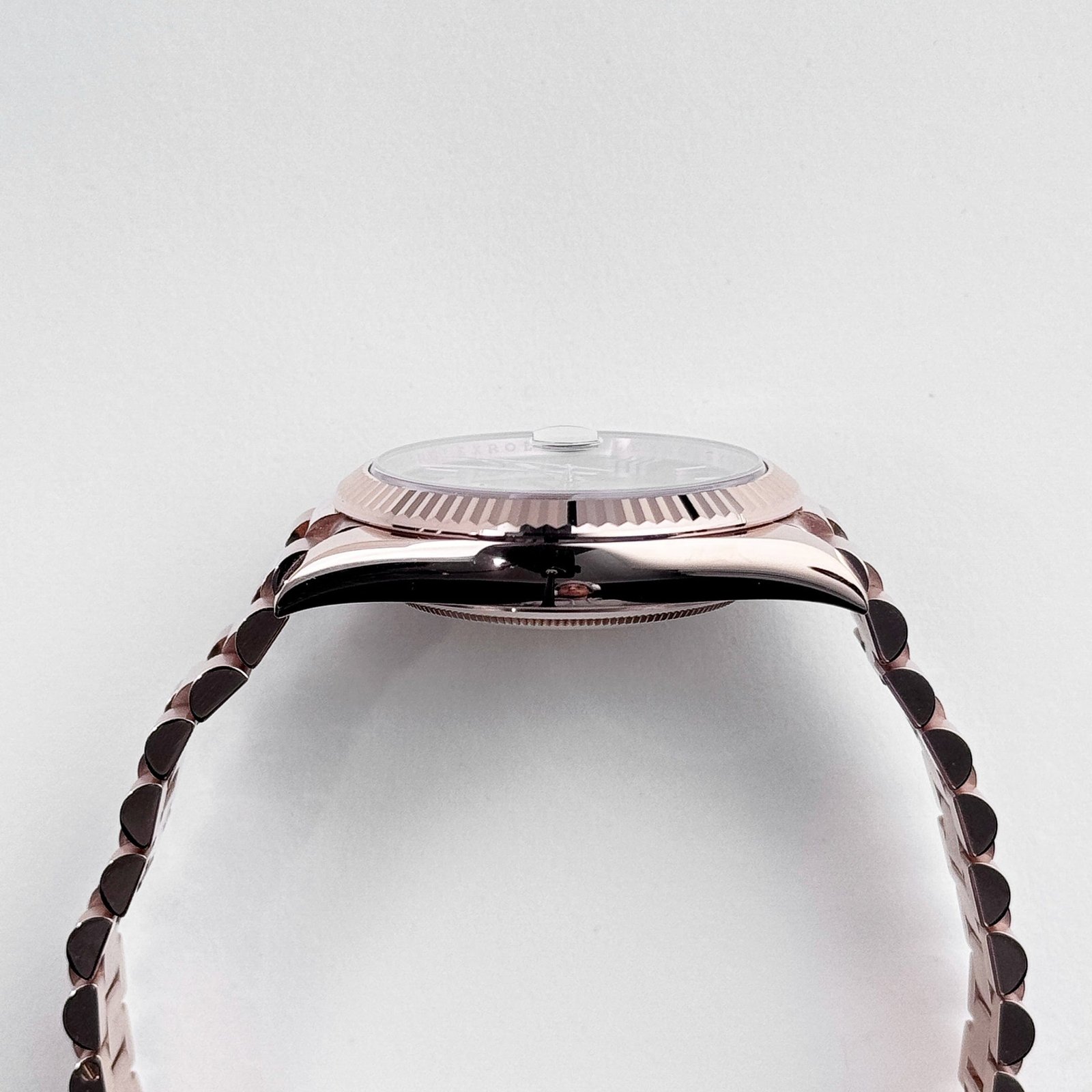 R01ex Day-Date 40 Reference 228235 Rose Gold Slate Ombre Dial (2024)