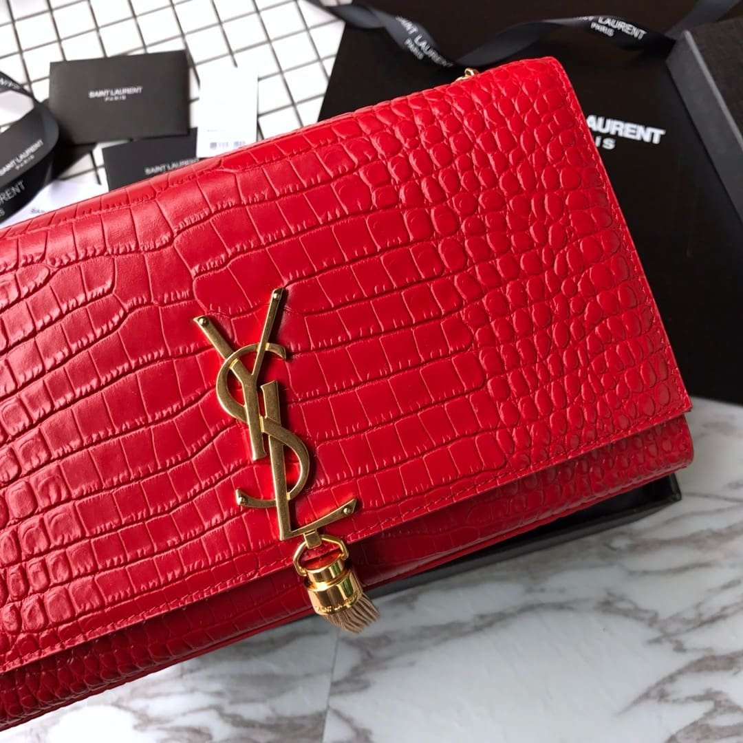 Sa1nt Lau*nt  Kate Tassel Satchel