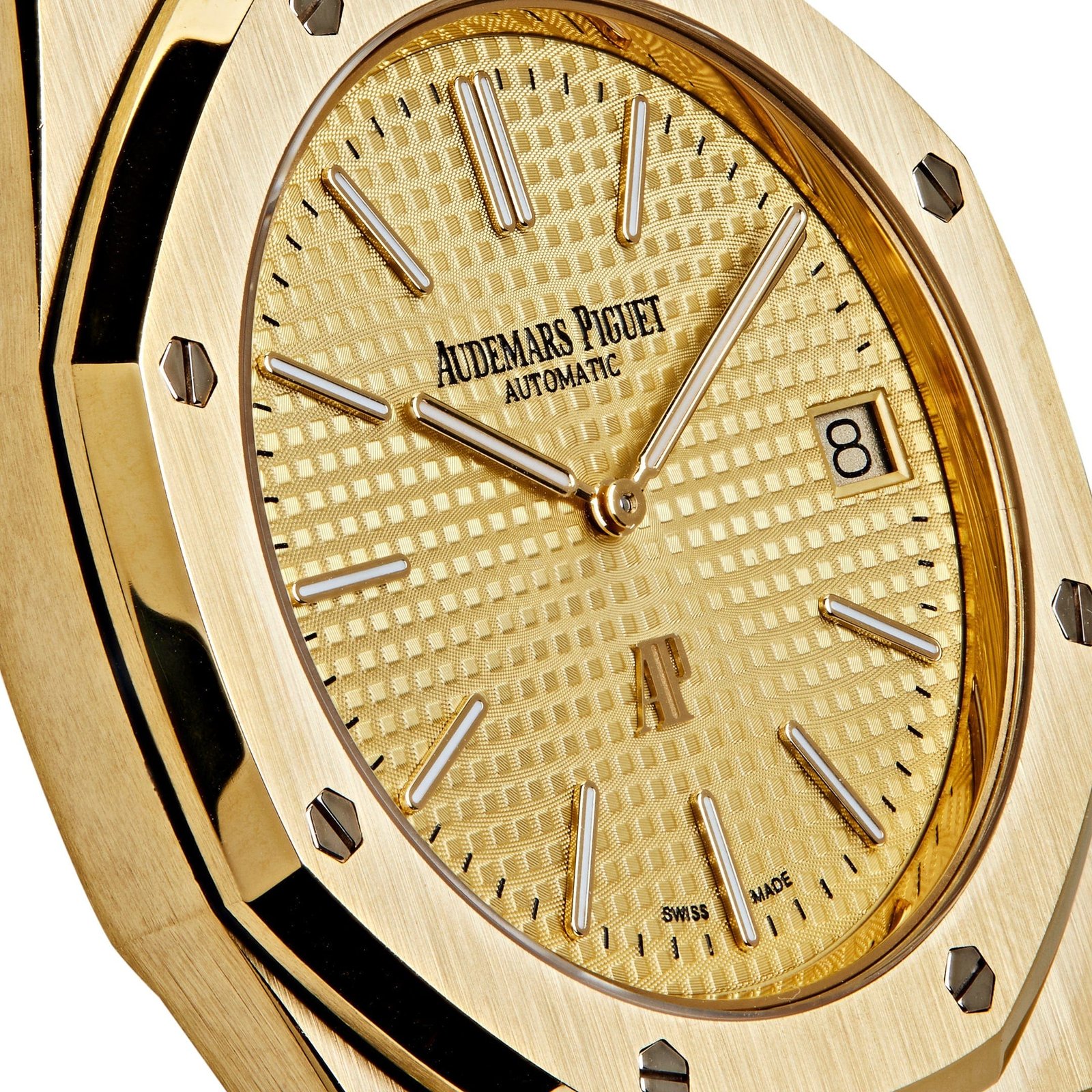 Audemars P1g*et Royal Oak 15202BA.OO.1240BA.02 ‘Jumbo’ ’40th Anniversary’ Extra-Thin Yellow Gold