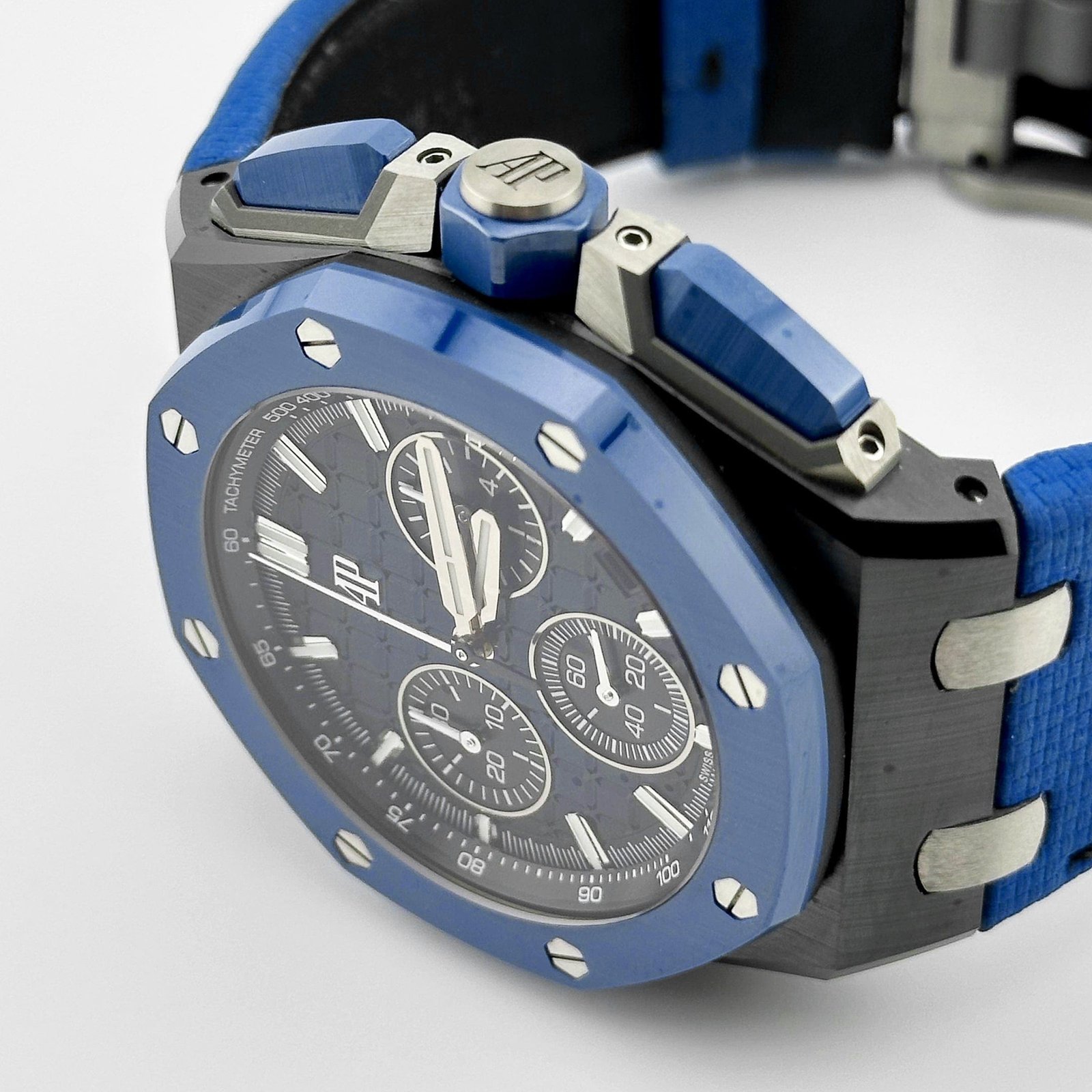 Audemars P1g*et Royal Oak Offshore 26420CE.OO.A043VE.01 Selfwinding Chronograph Black/Blue Ceramic (2023)