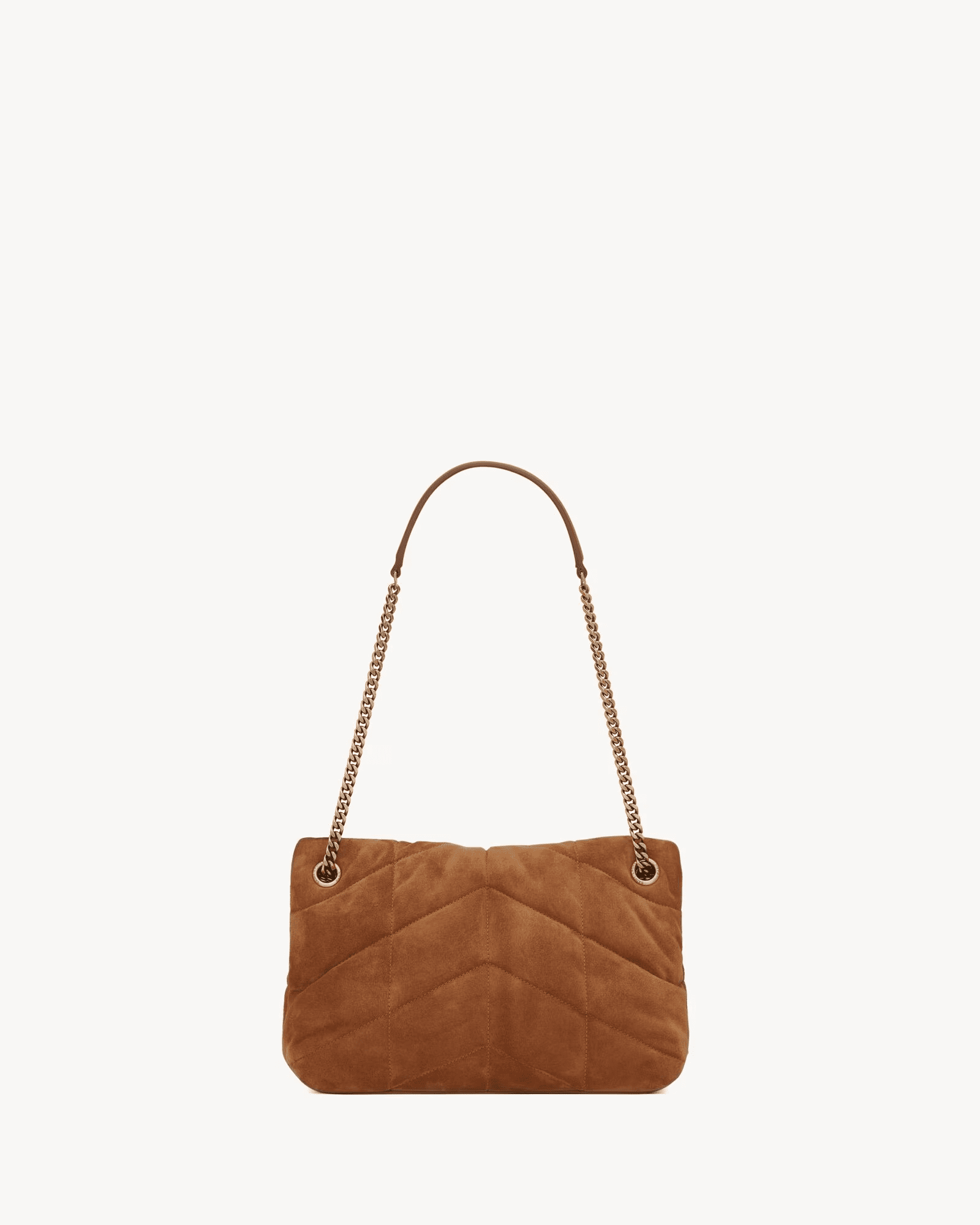 Sa1nt Lau*nt PUFFER SMALL in suede