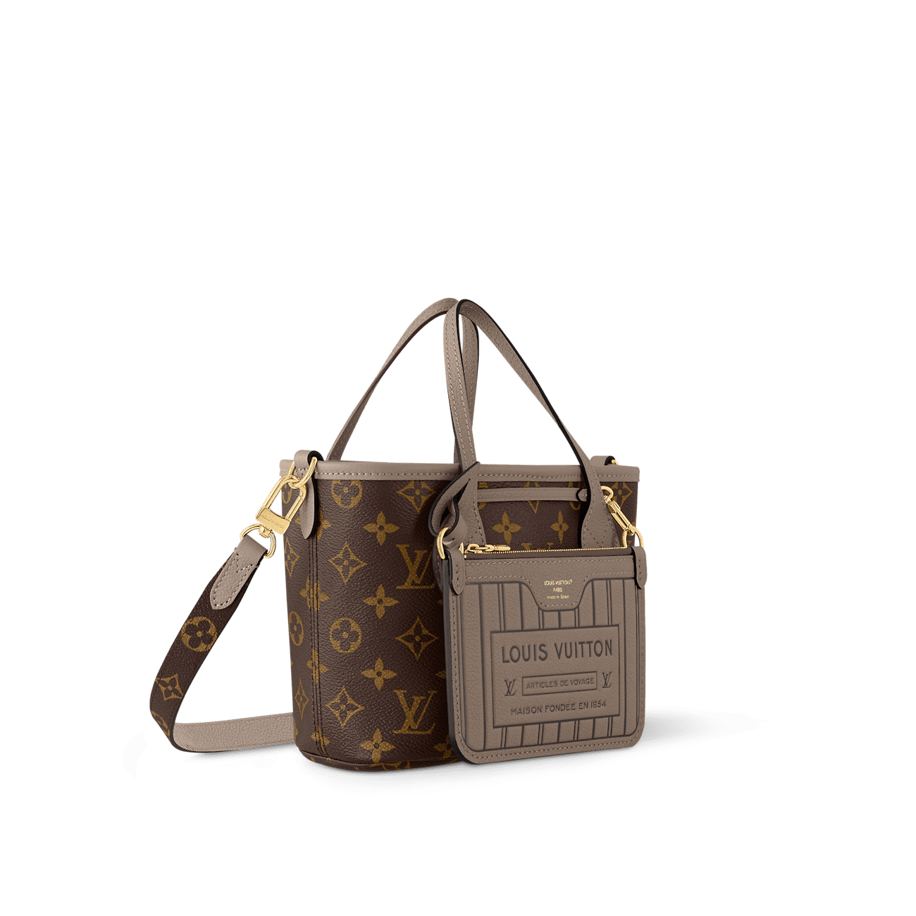 L0vis Vvtt0n M12109 Neverfull Bandoulière Inside Out BB (top quality)