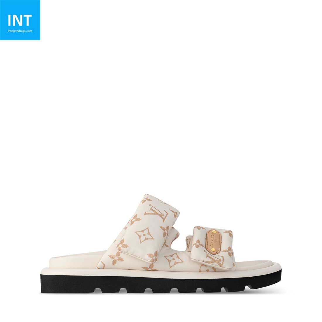 L0vis Vvtt0n 1AHMDV Pool Pillow Flat Comfort Mule