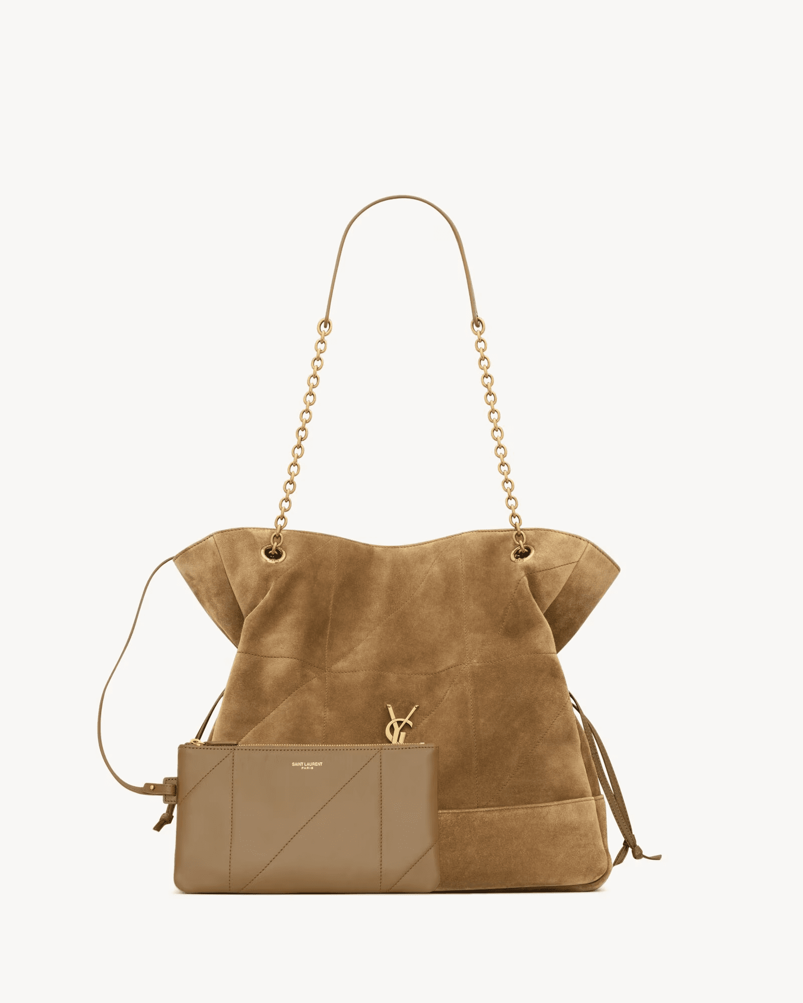 Sa1nt Lau*nt JAMIE SHOPPING IN SUEDE