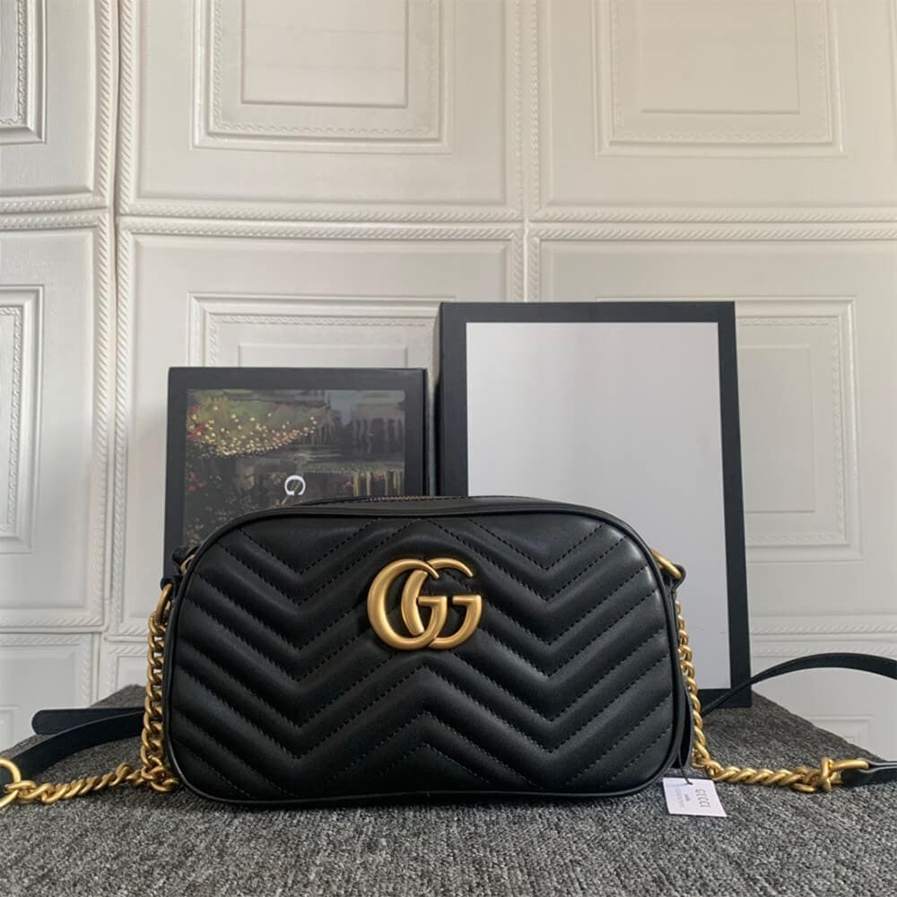 Gvc*1 Marmont small matelasse shoulder bag