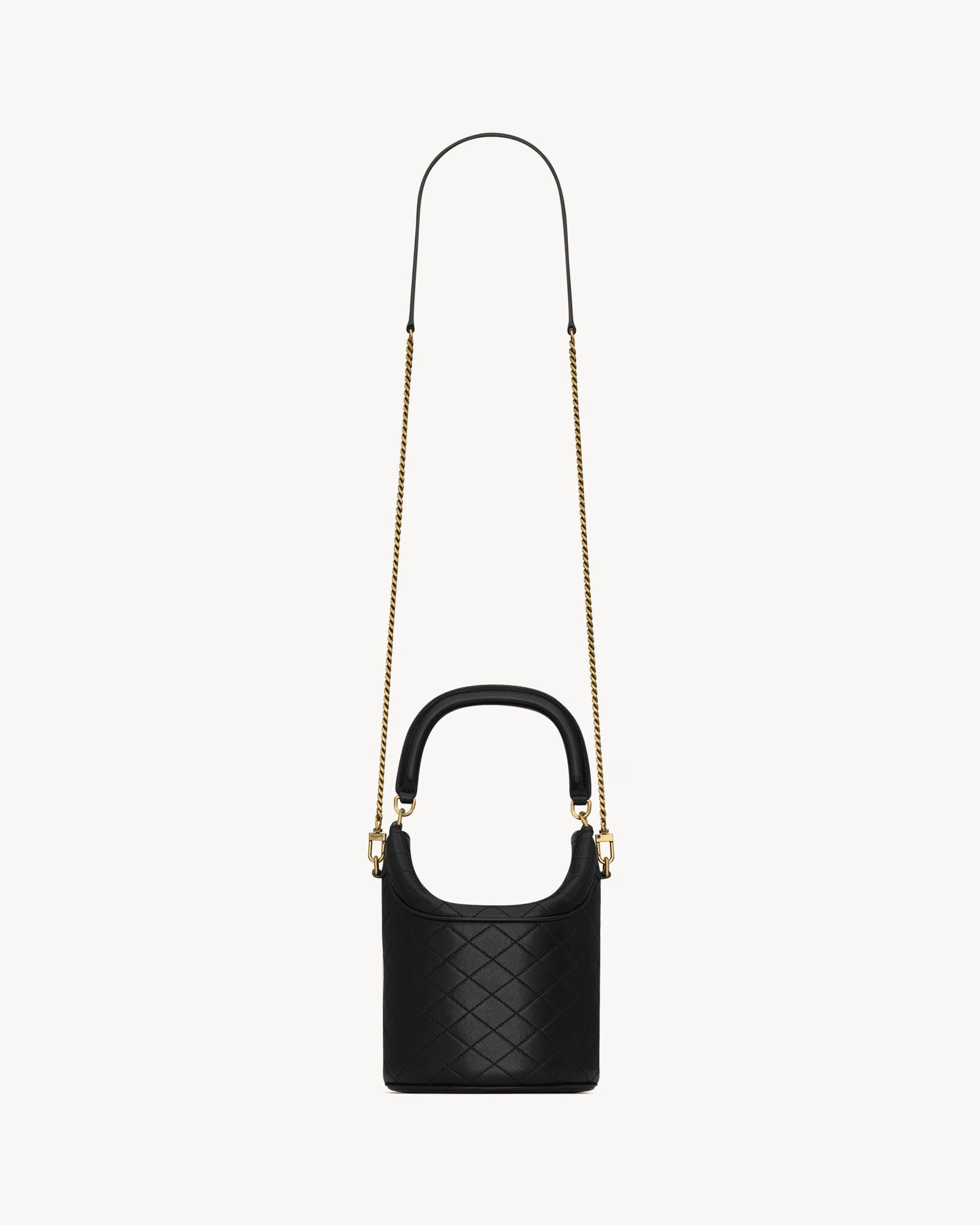 Sa1nt Lau*nt GABY bucket bag in lambskin
