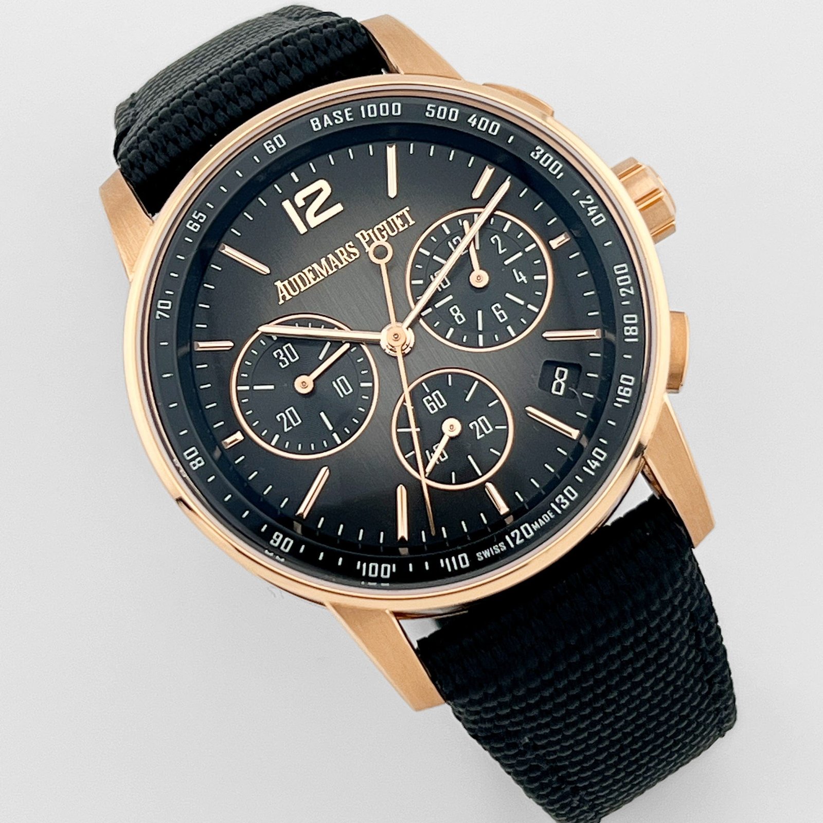 Audemars P1g*et Selfwinding Chronograph Code 11.59 26393NR.OO.A002KB.01 Smoked Grey Dial (2023)