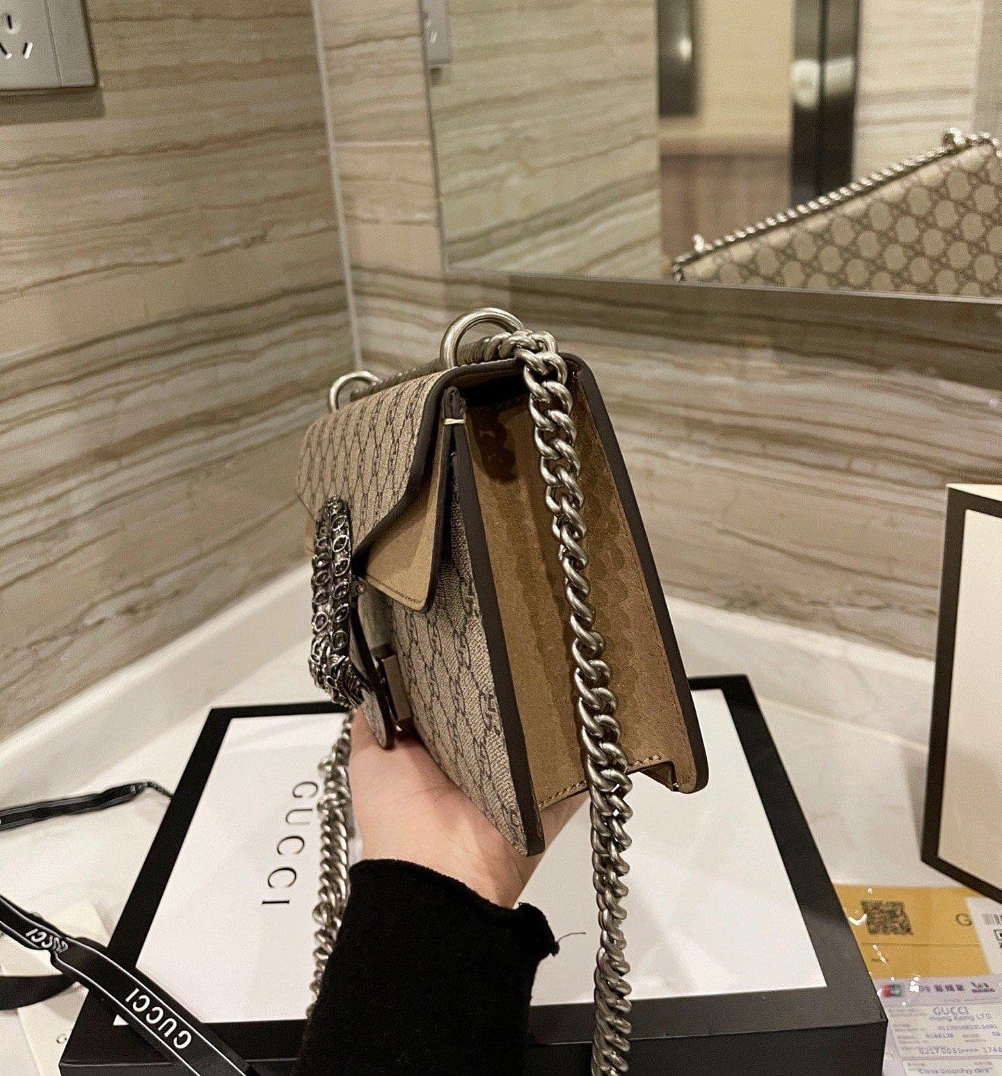 Gvc*1 DIONYSUS GG SMALL SHOULDER BAG