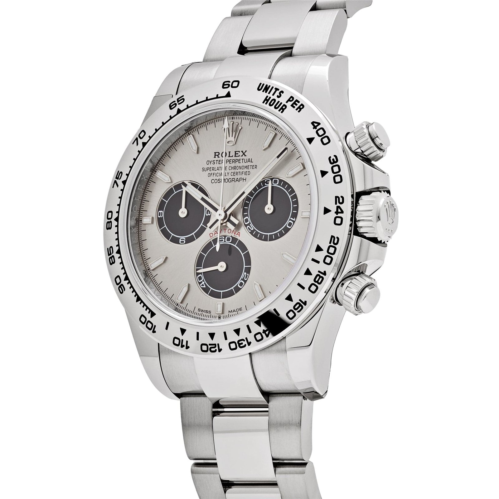 R01ex Daytona 126509 ‘Ghost’ White Gold Silver Dial (2025)