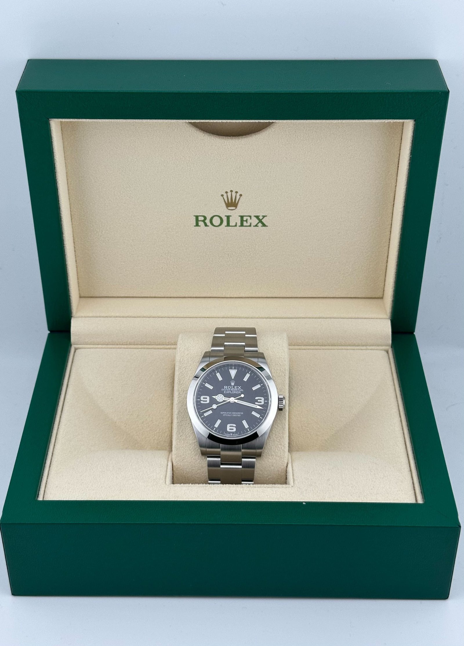 R01ex Explorer 224270 Stainless Steel Black Dial (2025)
