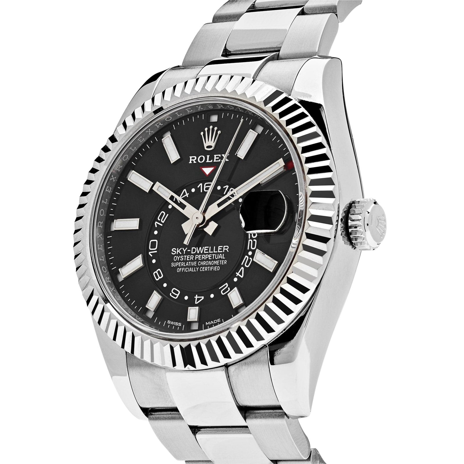 R01ex Sky-Dweller 326934 Stainless Steel Black Dial (2022)