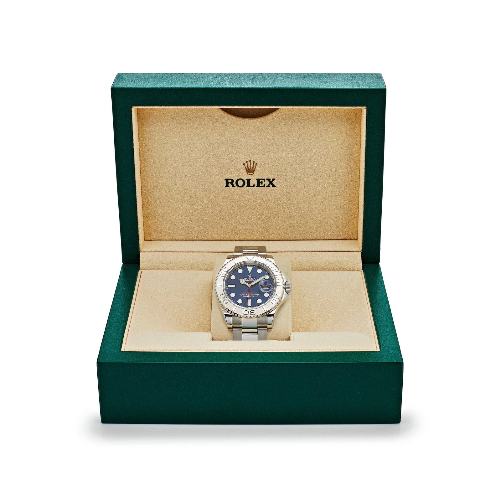 R01ex Yacht-Master 40 126622 Stainless Steel Blue Dial (2019)