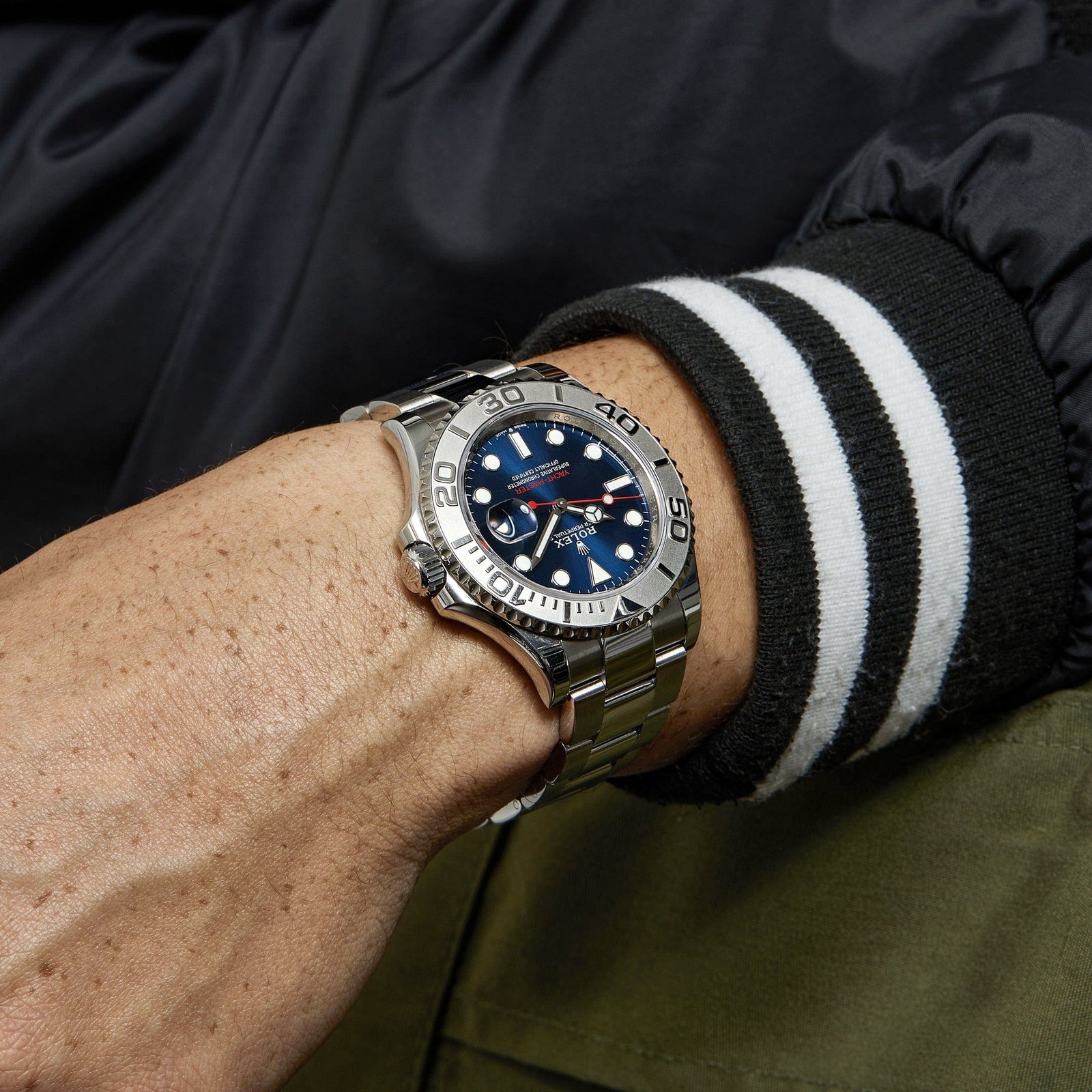R01ex Yacht-Master 40 126622 Stainless Steel Blue Dial (2022)