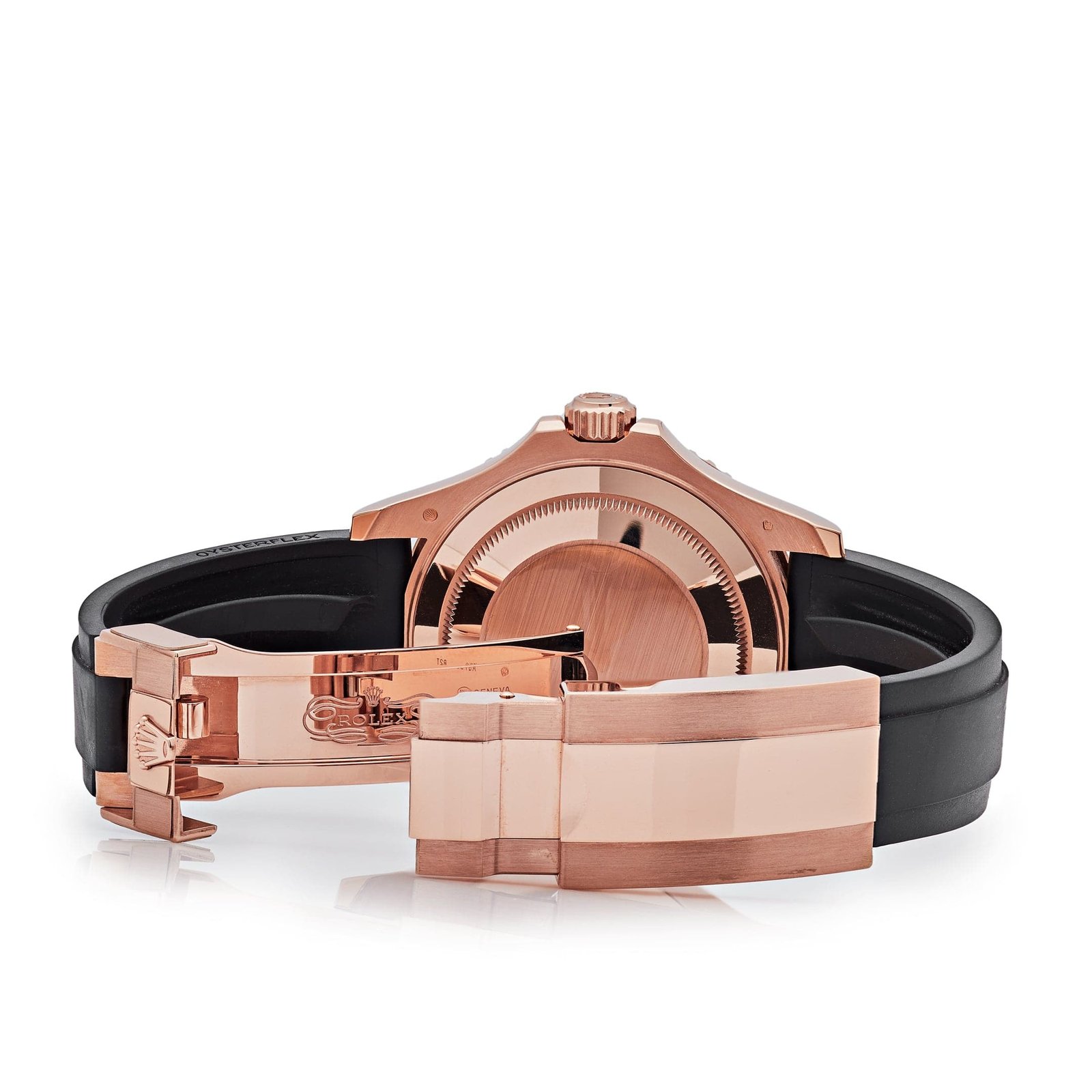 R01ex Yacht-Master 40 126655 Rose Gold Black Dial (2025)