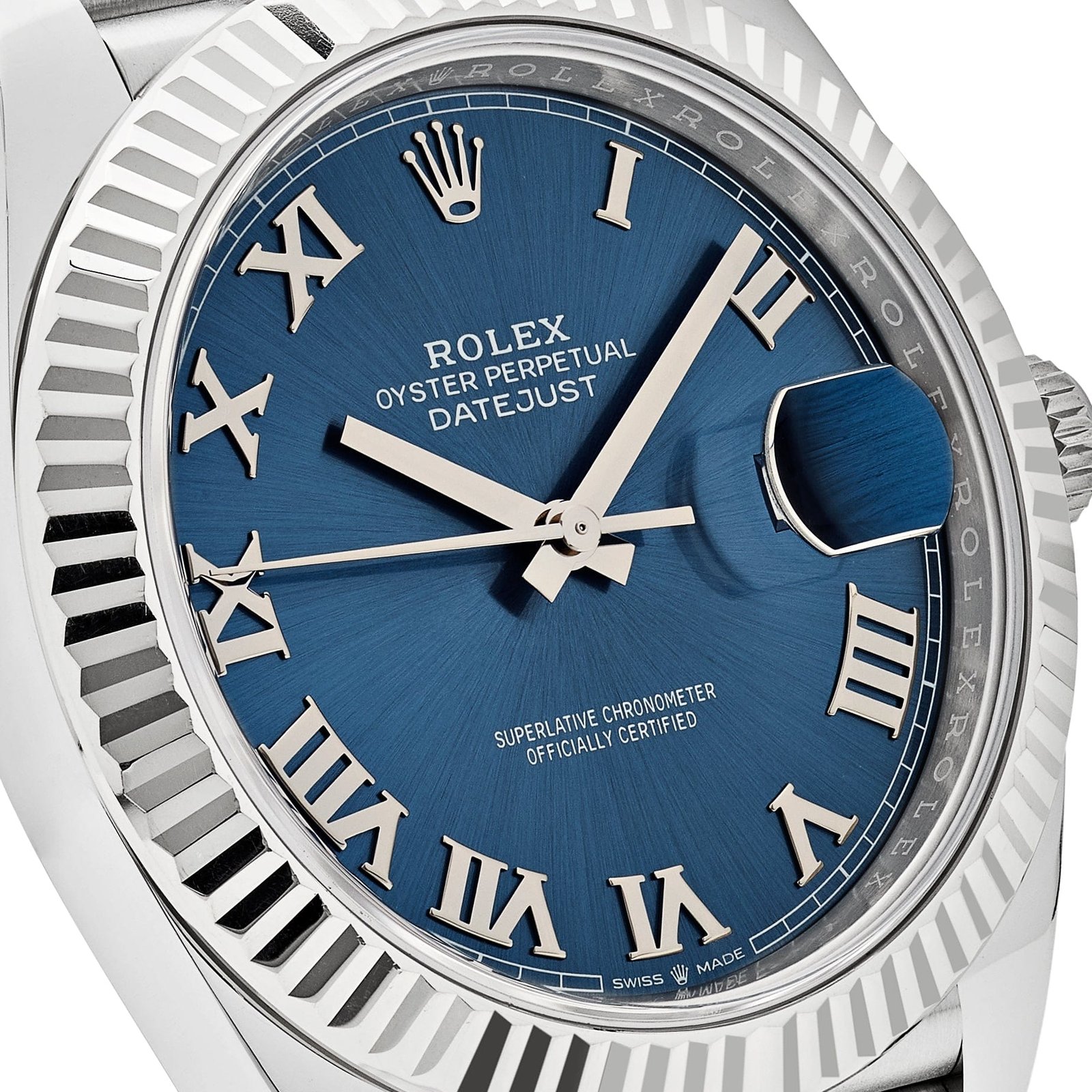 R01ex Datejust 41 126334 Stainless Steel Blue Dial Jubilee (2023)